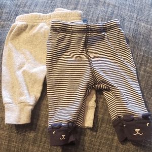 Lot of 2 Baby Boys lounge pants